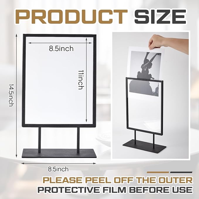 Zhengmy 1 Pcs Tabletop Sign Holder - Image 3