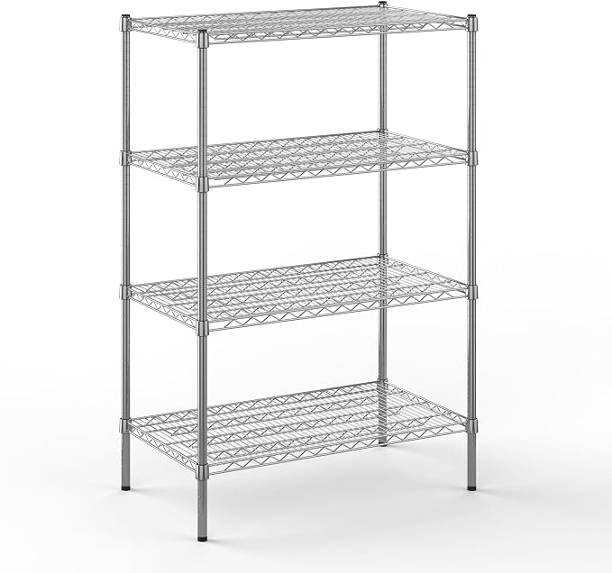 Regal Altair 21" Deep x 36" Wide x 54" Height Wire Shelving Kit | 4-Tier | NSF by Regal+Altair