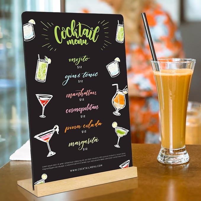 8.6x11.7 in Small Chalkboard Signs - Image 5