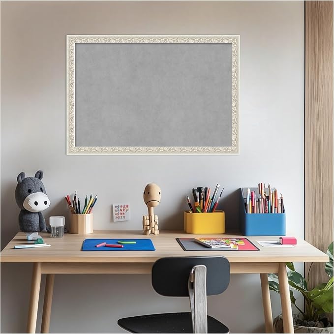 Amanti Art Silver Framed Magnetic Board 18x26 Medium Vision Board - Image 6