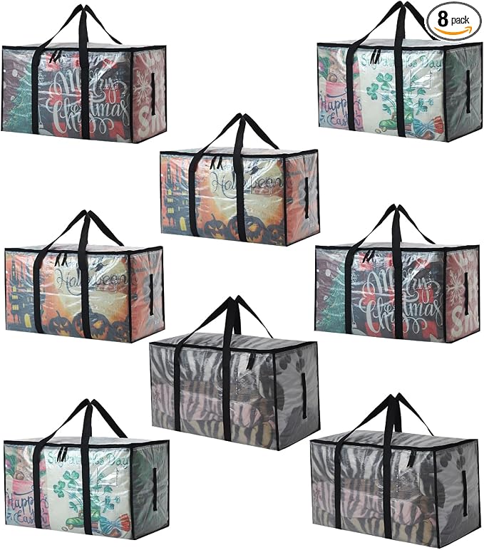 PWRSC Heavy Duty 93L Stackable Storage Bins by Unknown