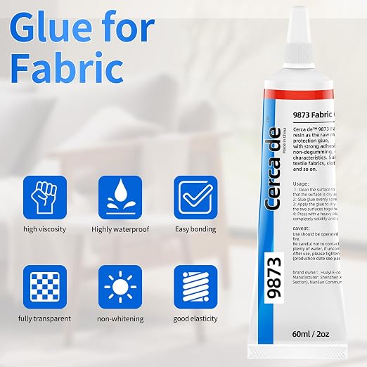 Cerca de Fabric Glue，Mighty mend Liquid Stitch Fabric - Image 5
