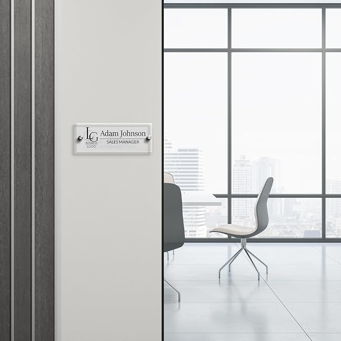 Custom Name Plates for Doors Personalized Wall Name Signs Office Workspace - Image 3