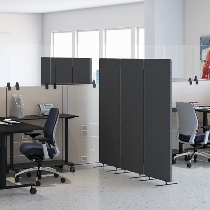 Stand Up Desk Store ReFocus Freestanding Noise Reducing Acoustic Room Wall - Image 4