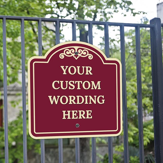 Custom Decorative Sign, Personalized Metal Sign - Image 4