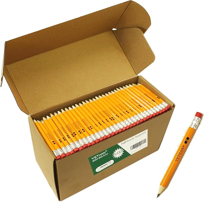 YETHAN 600Pcs Golf Pencils by YETHAN