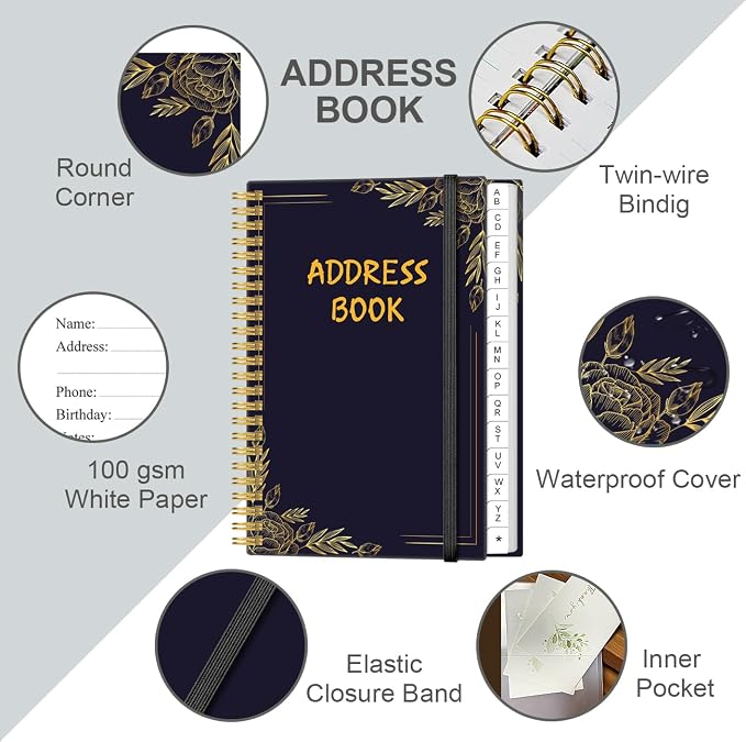 Address Book with Alphabetical Tabs - Image 2