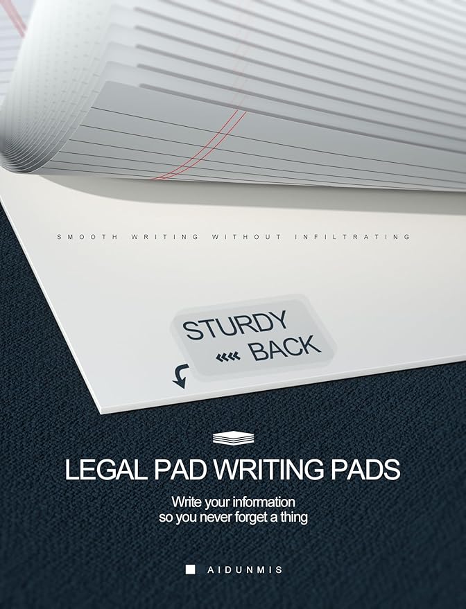 Legal Pads 5x8 Inch Writing Pads - Image 5