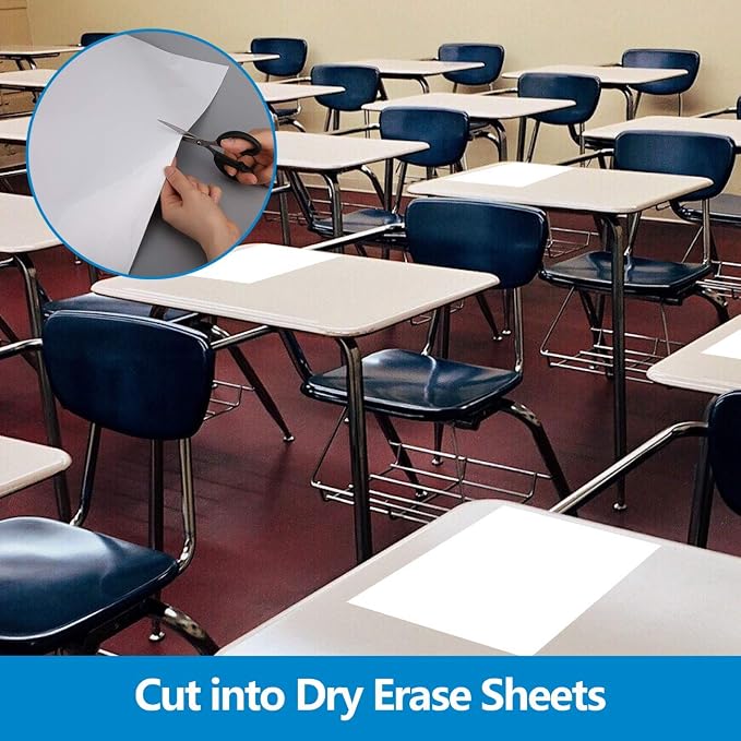 Dry Erase Whiteboard Paper, Large White Board Stickers - Image 5