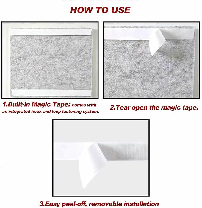 Large Felt Wall Tiles Cork Boards - Image 8