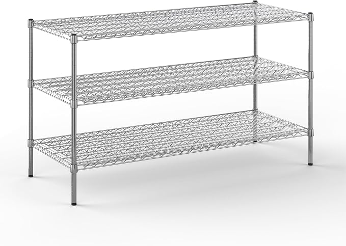 Regal Altair 24" Deep x 60" Wide x 34" Height Wire Shelving Kit | 3-Tier | NSF by Regal+Altair