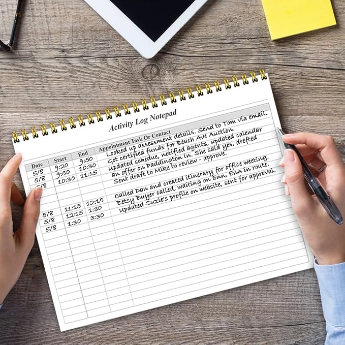 Activity Log Notepad - Image 6