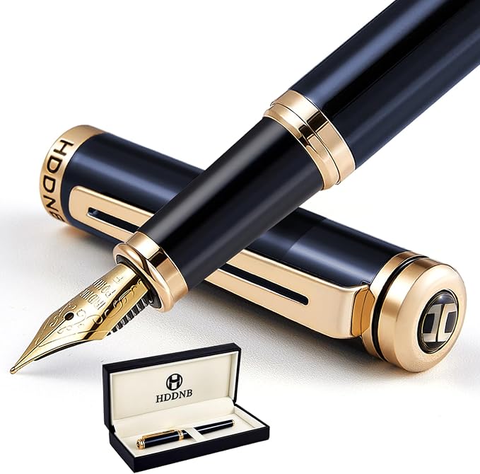HDDNB Blue Luxury Fountain Pen Set by Unknown