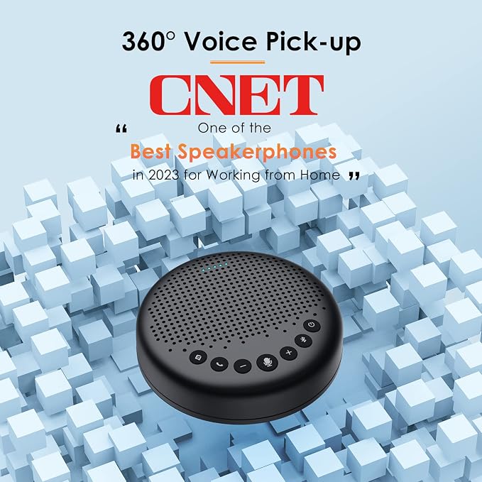 EMEET Conference Speaker and Microphone Luna 360° Voice Pickup w/Noise - Image 4
