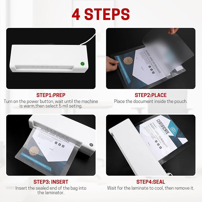 CAREGY 5 Mil Thermal Laminating Pouches - Image 9