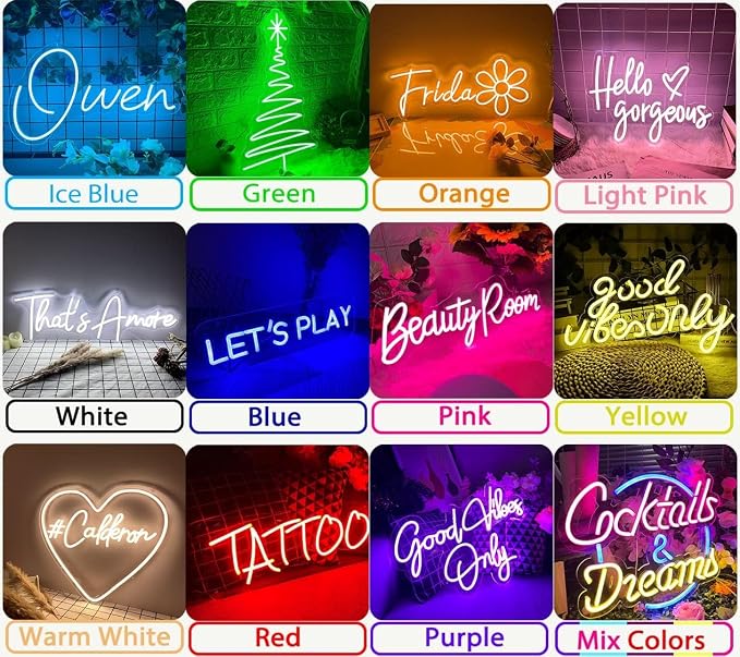 Custom Neon Signs, Neon Sign Customizable - Image 6
