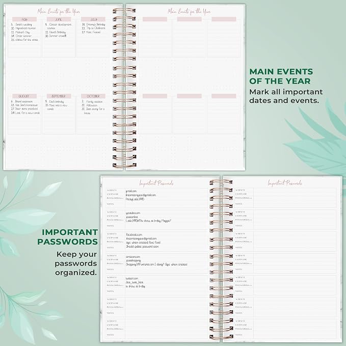 PLANBERRY Large Hourly Schedule Planner Premium – Undated Organizer - Image 6