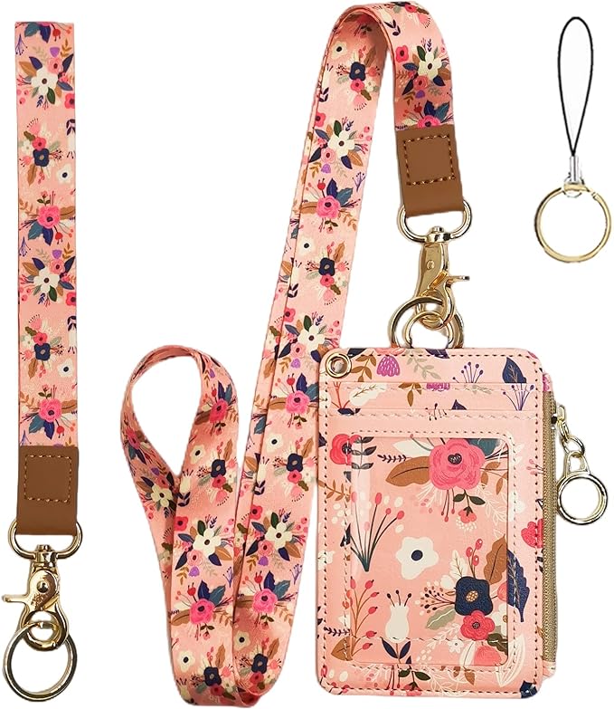 Blooming Flower Badge Holder by BOLIMOSS
