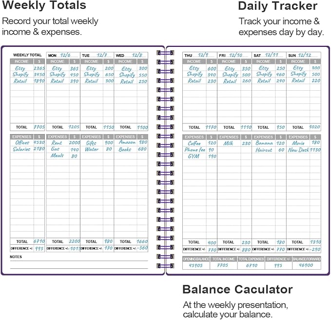 Heveboik Income & Expense Log Book - Image 3