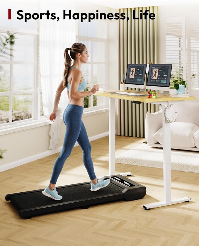 SANODESK Electric Standing Desk 48 x 30 Inches Whole-Piece Desktop Height - Image 4