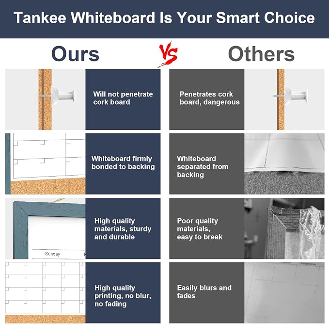 Whiteboard Calendar & Corkboard - Image 3