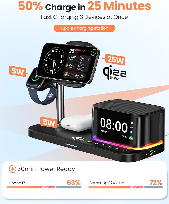 BLACKPAI 6-in-1 Wireless Charging Station - Image 3