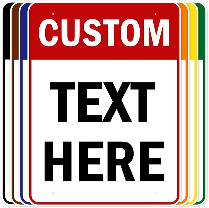 Custom Sign, Custom Sign for Business, Indoor/Outdoor use. 36x48 Inches by MySignCenter
