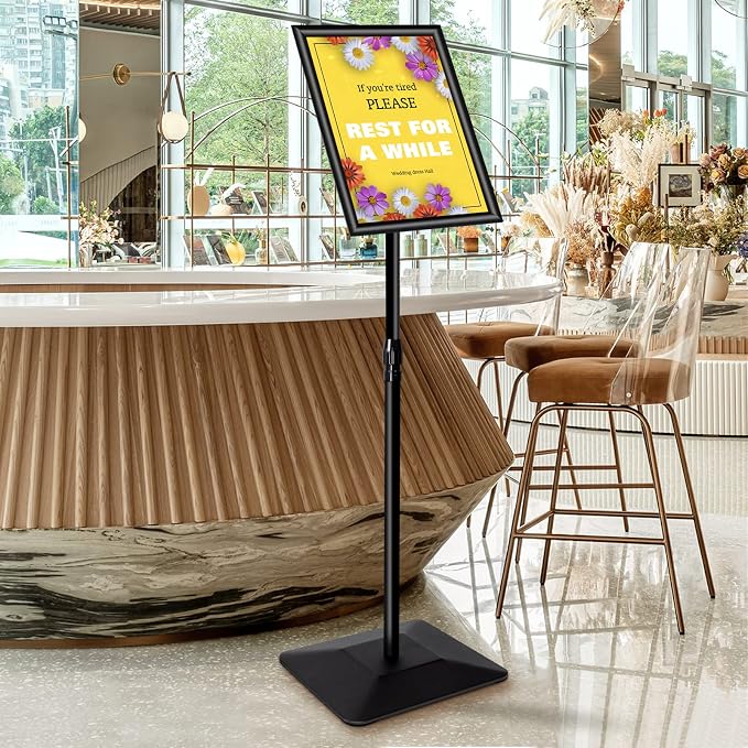 VAIIGO 8.5"x11" Pedestal Poster Holder Stand - Image 7