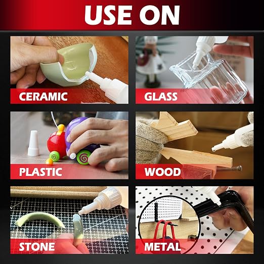 Thick Super Glue Clear Heavy Duty Ca Glue Repair Wood Furniture Plastic Crafts - Image 3