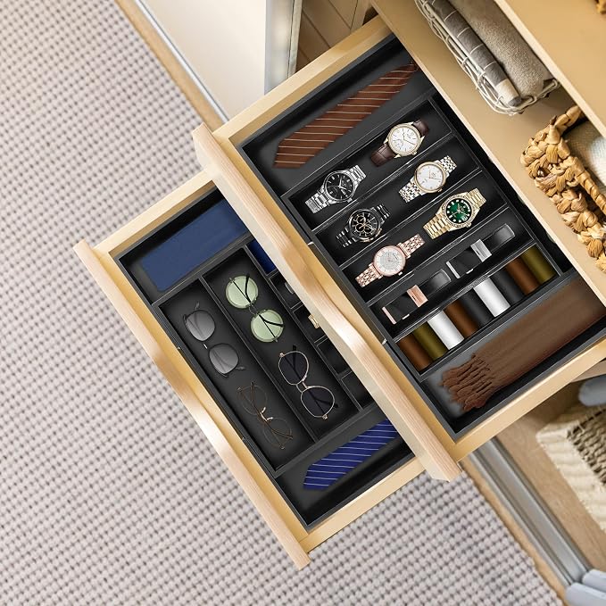 oridom Large Premium Bamboo Silverware Organizer - Image 9