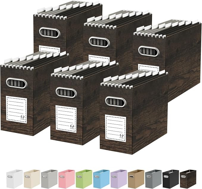 Oterri Cardboard File Organizer Box by Oterri