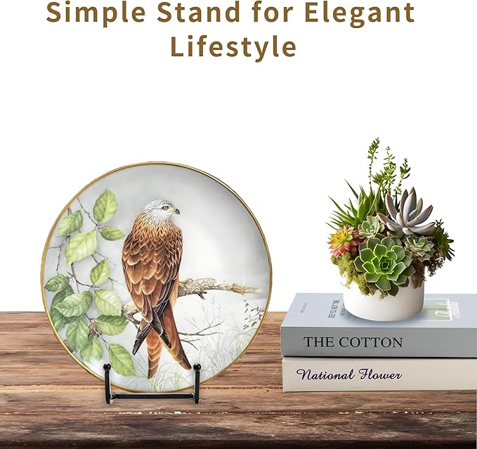 12 Pack 6"Plate Stands for Display, Metal Plate Holders Display Stands Can Be - Image 6
