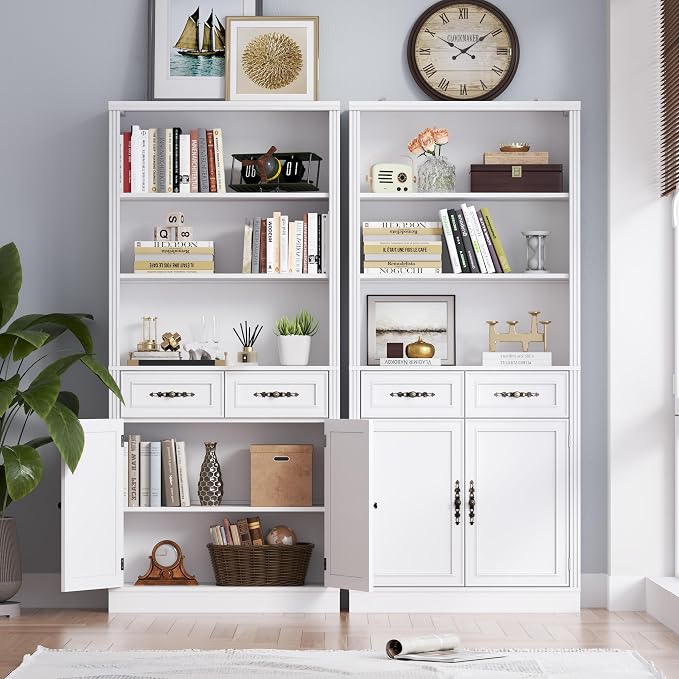 BORNOON 71.4" Tall Bookshelf - Image 4