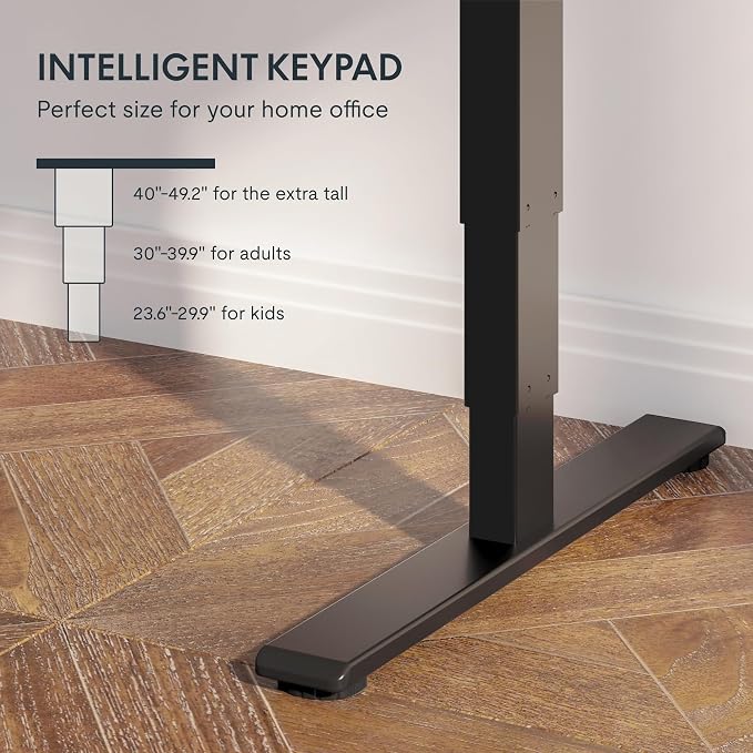 FLEXISPOT E6 3-Stage Dual Motor 60 x 24 Electric Standing Desk Sit Stand Up Desk - Image 3