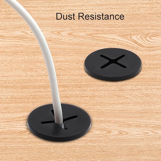 Desk Grommet, 3/4 Inch Flexible Rubber Grommets, Silicone Cable Cord Grommet - Image 5
