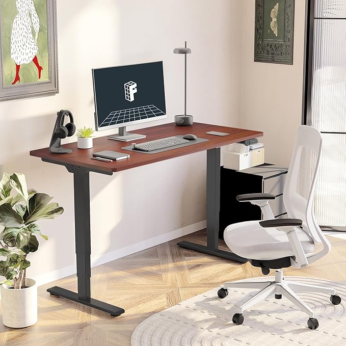 FLEXISPOT E6 3-Stage Dual Motor 60 x 24 Electric Standing Desk Sit Stand Up Desk - Image 2