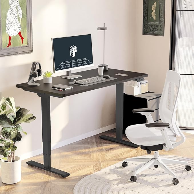 FLEXISPOT E6 3-Stage Dual Motor Electric Standing Desk 55 x 28 Sit Stand Up Desk - Image 2