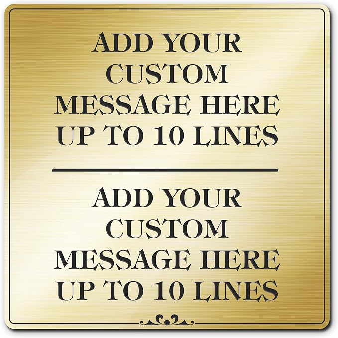 Custom Sign, Office Sign, Business/Office Name Plates by MySignCenter