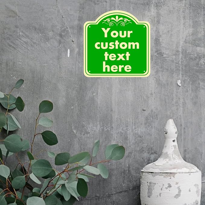 personalized metal sign, Custom Indoor/Outdoor Decorative Sign，Aluminum - Image 4