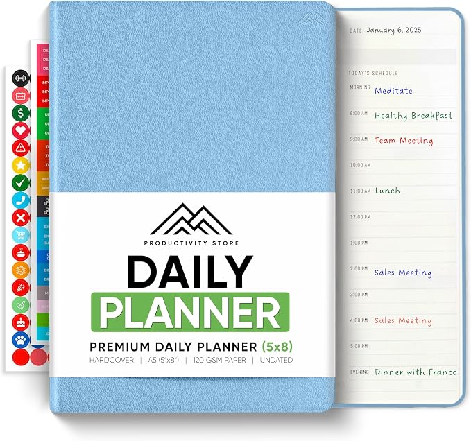 Daily Planner 2026 by PRODUCTIVITYSTORE