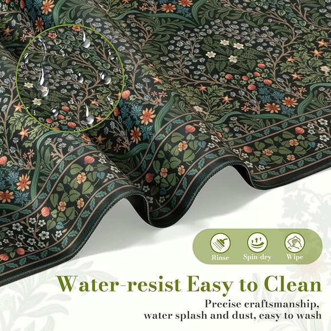iCasso Big Mouse Pad, Desk Pad Mat, Full Desk Large Mousepad, Anti-Slip Smooth - Image 5