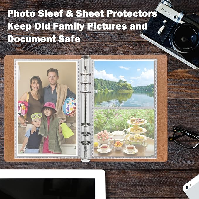Refillable Address Book with Alphabetical Tabs, 648 Large Print Telephone - Image 7