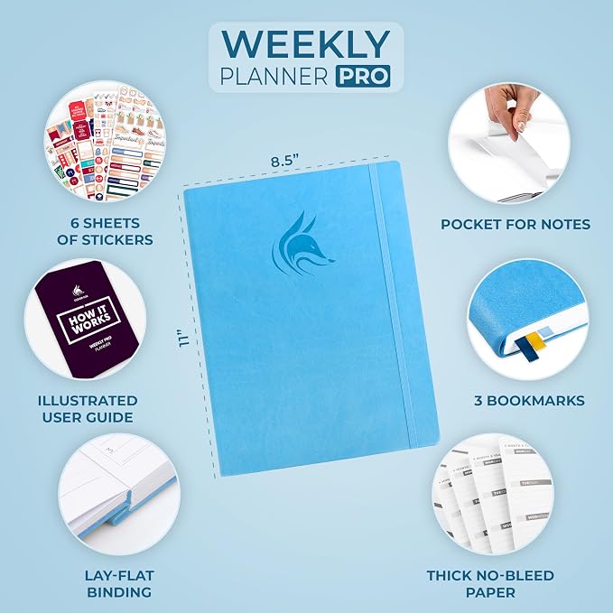 Clever Fox Planner PRO – Weekly & Monthly Life Planner to Increase Productivity - Image 2