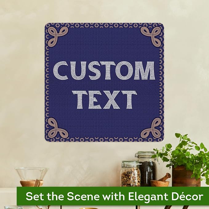 Custom Sign, Custom Street Sign, 11 Font Colors, 13 Font Styles, 4 Hole Options - Image 4
