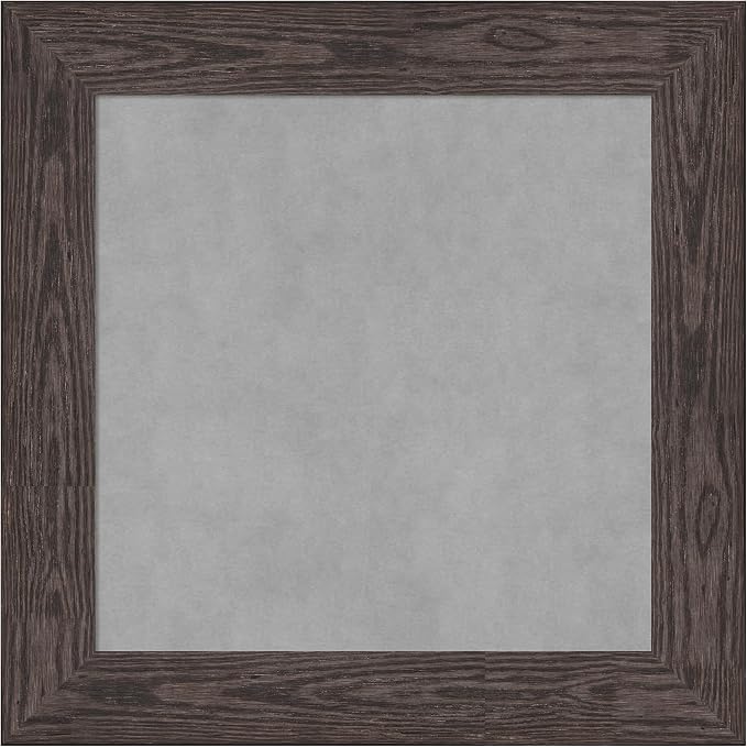 Amanti Art Black Framed Magnetic Board 26x26 Medium Vision Board by AmantiArt