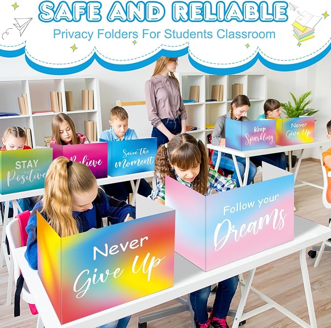 Honoson 24 Pcs Bulk Inspirational Privacy Folders - Image 6