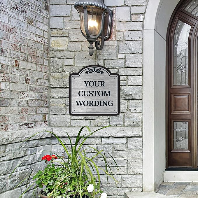 Custom Decorative Sign, Personalized Metal Sign - Image 2