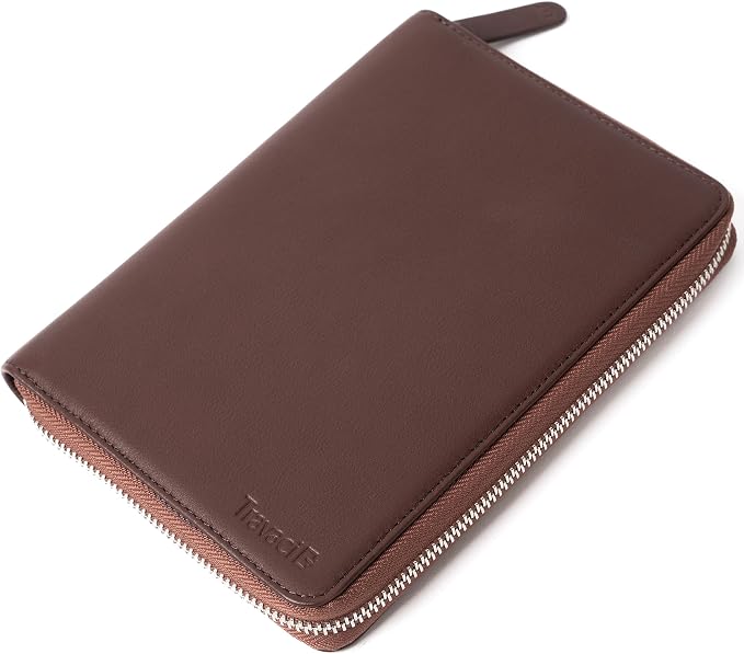 Full Grain Leather Family Passport Holder by Travaci