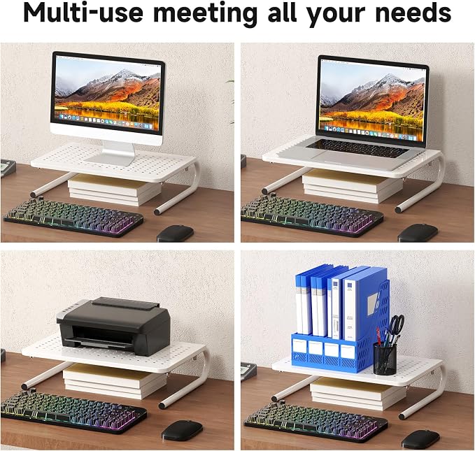 suptek Monitor Stand Riser for Computer, Notebook and All Flat Screen Display - Image 5
