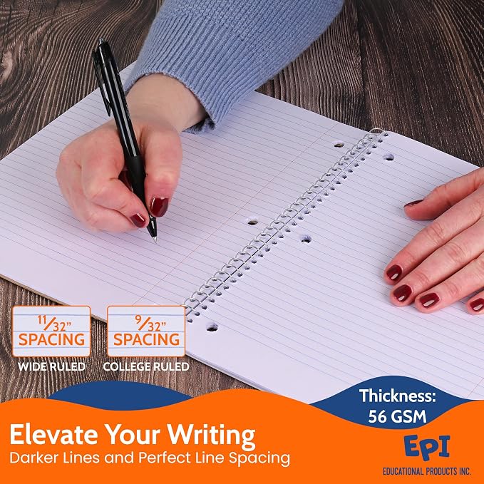 EPI Spiral Notebook | Wide - Image 4